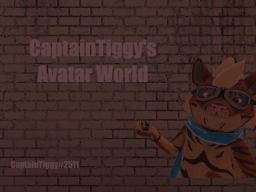 CaptainTiggy's Avatar World