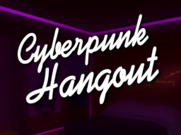 Cyberpunk Hangout