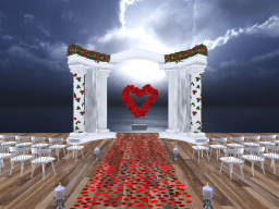 Rustic Roses Wedding World - With Avatars