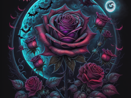 Luna's Midnight Rose