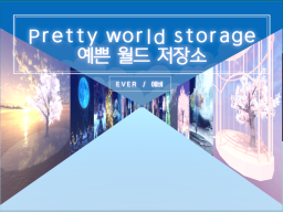 Pretty World Storage 예쁜월드저장소