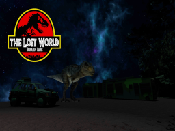Isla Sorna - Jurassic Park 2 （Full Island） Night