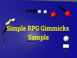 Simple RPG Gimmicks Sample