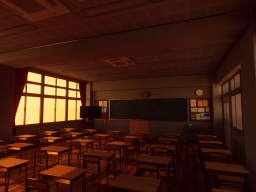 Former Classroom - Sunset