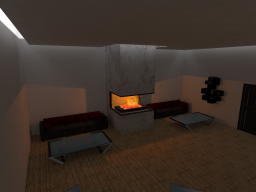 Cityview fireplace lounge