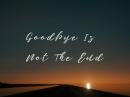 Goodbye Is Not the End