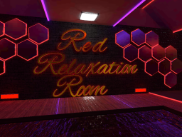 Red Relaxation Room- Halloween