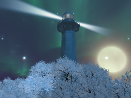 Charlotte's Twilight Lighthouse