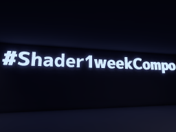 ＃Shader1weekCompo