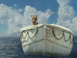 On A Boat With A Tiger