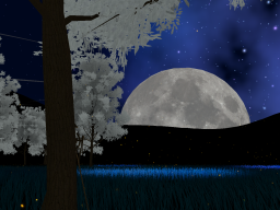 星空とそよ風の旋律 - Whispers of the Moonlit Meadow
