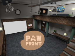 Paw Print - Art Studio