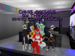 Chill and Canis Woof Avatars with MMDǃ by The Aku