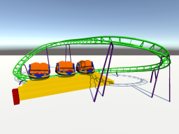 Compact Spinning Coaster Test