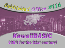 Subdivided Office ＃116
