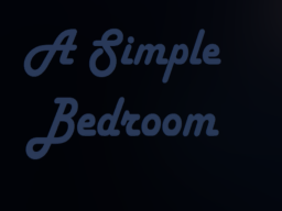 A Simple Bedroom