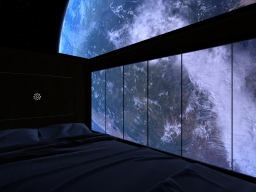 Space Bed Relax sky