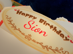 Happy birthday to sionǃ
