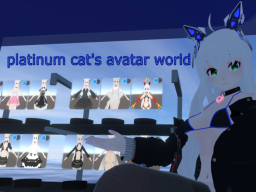 platinum cat's avatar world