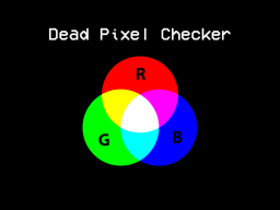 Dead Pixel Checker