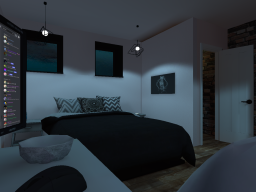 Nightime Apartment