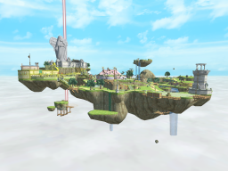Skyloft - Super Smash Bros․ for Wii U