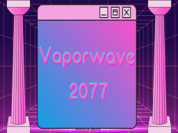 Furry Vaporwave 2077