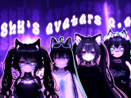 （new avi） shy's cute avatars 2․0