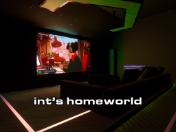 int's cozy homeworld