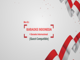 Indonesian Karaoke （600＋ Lagu）