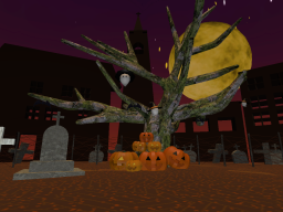 Halloween Grave Square