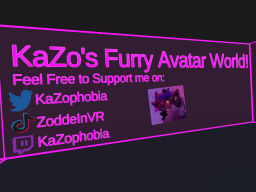 KaZo's Furry Avatar World 3․0 （Quest）
