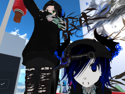 Saiko's and Parzii's avatar world