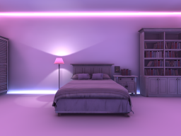 安静的粉色房间