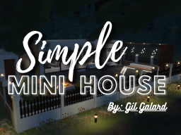 Simple MiniHouse