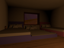 Cozy Bedroom （With Videoplayer）