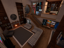 Symm's Fireplace Cozy Space