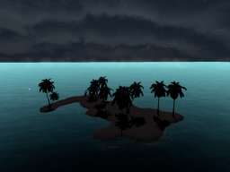 Strayed island