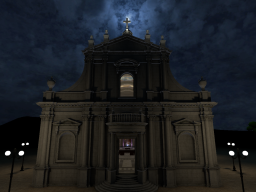 Night Baroque Cathedral
