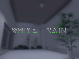 white rain