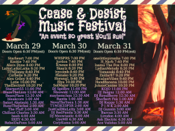 Cease＆Desist-Fest 2024 - A Corbelle Event