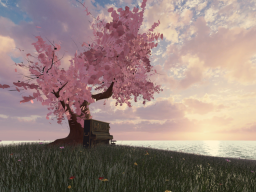 Rest under a sakura