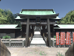 Japanese Shrine 1207