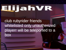 club rubyrider friends only