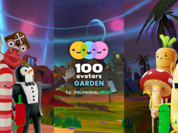 100Avatars Garden - Polygonal Mind