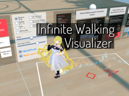 Infinite Walking Visualizer