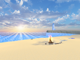 Sunset Beach Bonfire