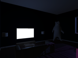 Dark Bedroom