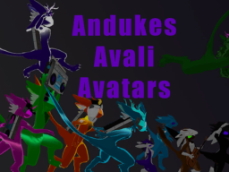 Anduke's Avali Avatars （Re-Opened）