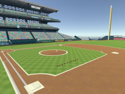Wii Sports Base Ball Stadium